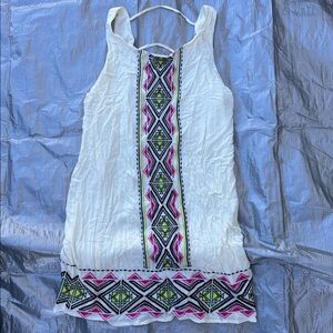 Black and white tribal dress like new Lanesra Dress size Small geometric cruise
